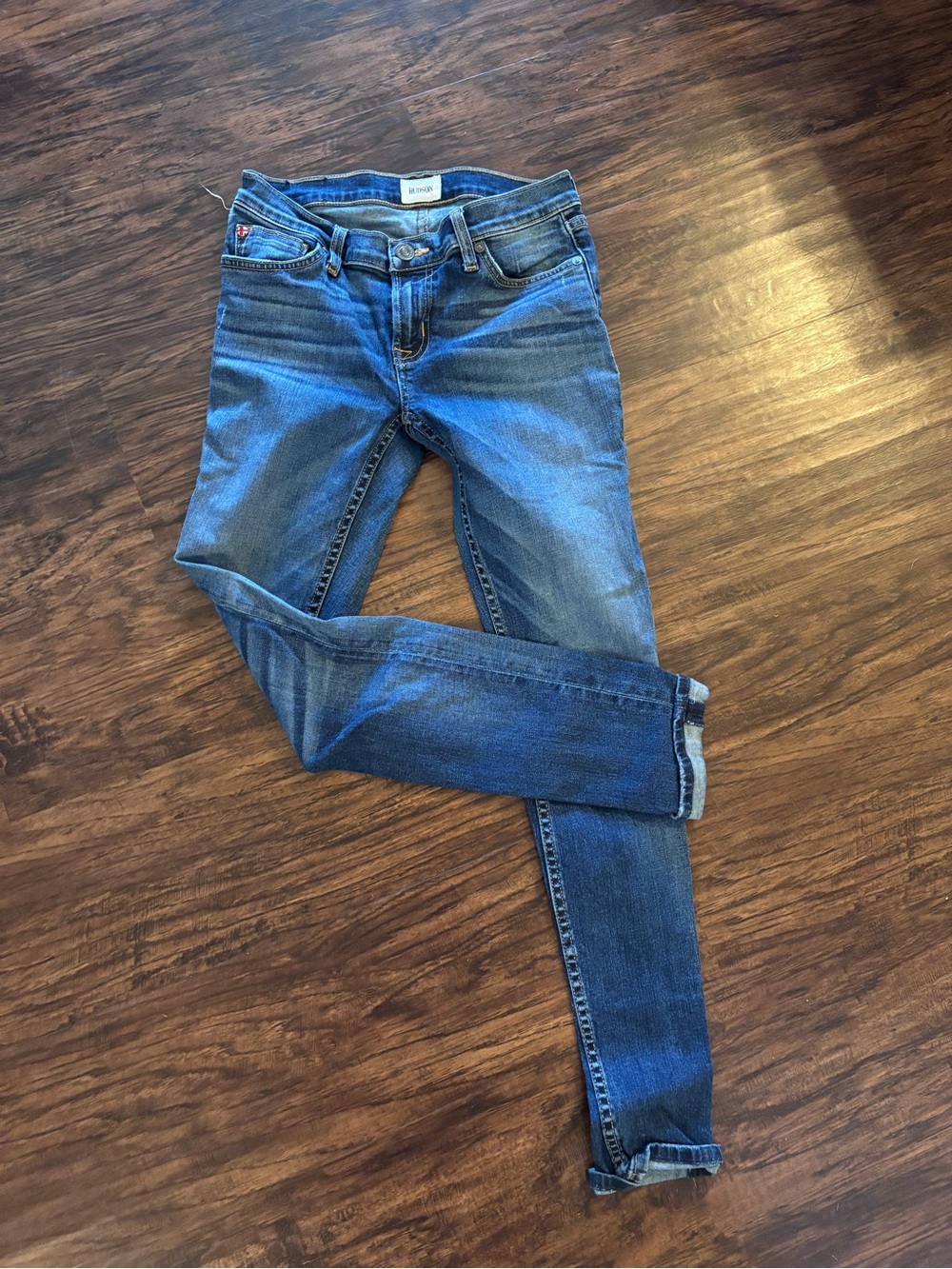 Hudson Women's Blue Skinny Jeans